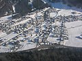 Blick auf Mayrhofen aus der Penkenbahn