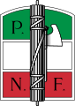 Party emblem of the National Fascist Party