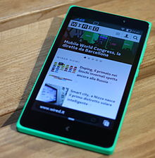 Nokia XL, released at the end of Q2 NokiaXL 1.jpg