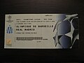 Ticket OM - Real Madrid (C1).