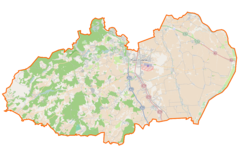 Mapa lokalizacyjna powiatu gdańskiego