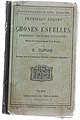 Couverture de Premières Leçons de choses usuelles (1898)