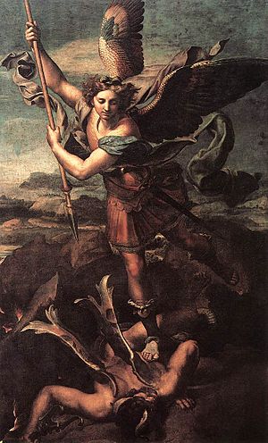 St Michael and the Devil