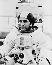 Harrison Schmitt, joint 59th person in space. The most recent person and first geologist to have arrived on the Moon S72-44422.jpg