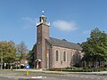 Schoondijke, la iglesia protestante