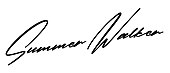 signature de Summer Walker