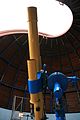Teleskop w Obserwatorium Astronomicznym Planetarium Śląskiego