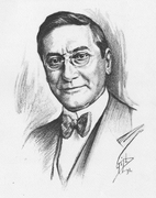 Theodore Gerald Soares sketch in 1931