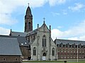 2012 : l'église de l'abbaye de Tongerlo toujours en activité.