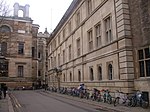 Trinity Hall, the buildings surrounding Front Court, with the west range of South Court, the Master's Lodge and the Library