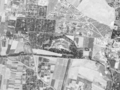Zdjęcie Fortu V Twierdzy Poznań zrobione przez satelitę wywiadowczego KH-4A 1023, w tym samym dniu
