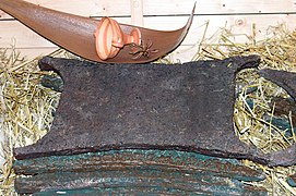 Lingot de cuivre provenant de l'épave d'Uluburun.
