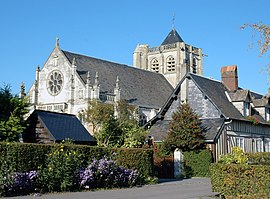 The church in Vatteville-la-Rue