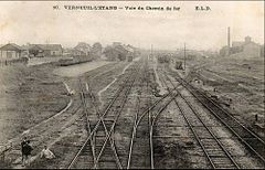 VERNEUIL-L'ÉTANG - la gare