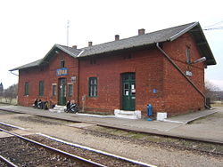 Vízvár vasútállomása