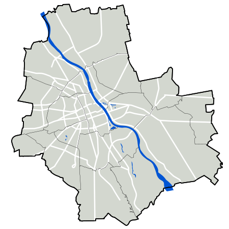Warszawa outline with districts v4.svg