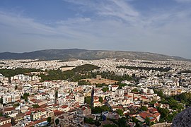 'Ποψη του Όρους Υμηττός από την Ακρόπολη των Αθηνών.jpg