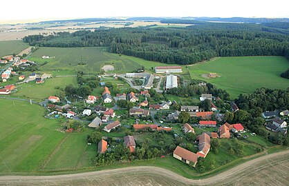 Le hameau de Čekanov.