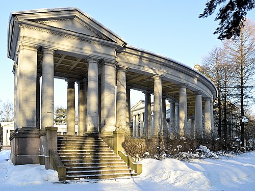 481. Храм-усыпальница Юсуповых в усадьбе Архангельское, Красногорский район Автор — Vsatinet