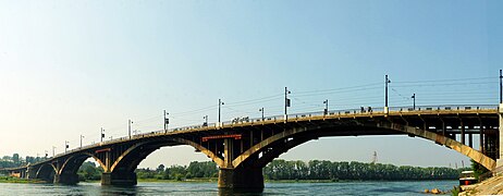 Le pont de Glazkovo.