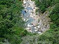 La rivière Tavulella dans les gorges de la Spelonca