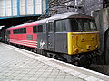 Class 86/2, no. 86229 "Lions Club International" at Birmingham New Street