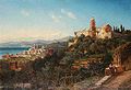 Alois Kirnig - Přímořská krajina (Multedo, Monte Oliveto) (1891)