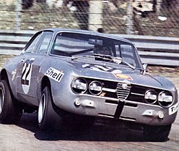 Andrea De Adamich - Alfa Romeo Giulia 2000 GTAm (1972 Monza 4 Heures) .jpg