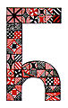 Georgian letter ნ "N"