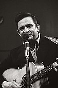 Johnny Cash, cântăreț-compozitor american