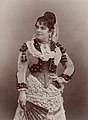 Image 6 Célestine Galli-Marié Photograph credit: Nadar; restored by Adam Cuerden Célestine Galli-Marié (1837–1905) was a French mezzo-soprano who is most famous for creating the title role in the opera Carmen by Georges Bizet. It was said that, during the opera's 33rd performance on 2 June 1875, Galli-Marié had a premonition of Bizet's death while singing in the third act, and fainted when she left the stage; the composer in fact died that night and the next performance was cancelled due to her indisposition. This photograph by Nadar depicts Galli-Marié as the titular character in Carmen. More selected portraits