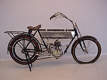 Automoto 3 pk uit 1910 met een Moser-inbouwmotor