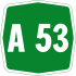 Autostrada A53 shield}}
