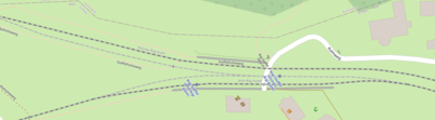 Map showing track layout at Rigi Staffel