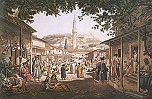 Edward Dodwell: The Bazar of Athens, 1821 Bazar of Athens.jpg