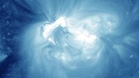 Файл: Big Sunspot 1520 Releases X1.4 Class Flare.ogv