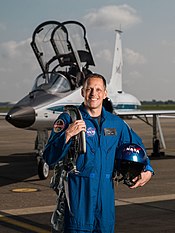 Robert Hines, joint 608th person in space Bob Hines portrait.jpg