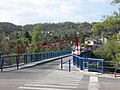 Vue de l'entrée du pont, côté Grand parc.