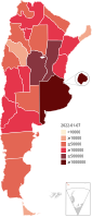 COVID-19 Pandemic Cases in Argentina by number by province.svg