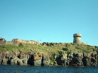 Vue de la mer.