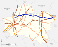 Vignette pour Autoroute française A19 (section Artenay-Courtenay)