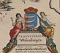 Cartouche Transylvania, 1635