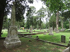 Cedar Hill Cemetery in Suffolk in 2016