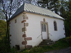 Vue de la chapelle Sainte Claire.