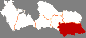 Localisation de Língtái Xiàn