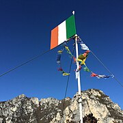 Gipfel-Flagge