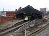 The Kent station trainshed in 2009