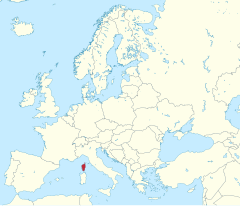 Mapa Korsyki