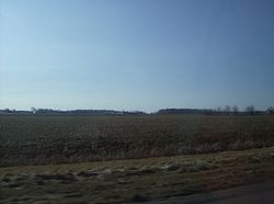 Farmland in west-central Washington Township