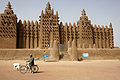 De Grote moskee van Djenné in Mali
